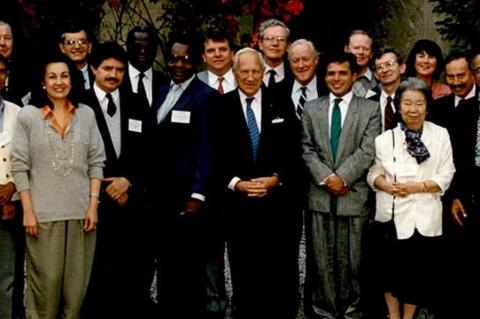 Group photo of the participants in the third Presidents&#039; Conference on the Environment